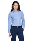 Devon & Jones - Women's Crown Collection® Banker Stripe Woven Dress Shirt - D645W