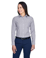 Devon & Jones - Women's Crown Collection® Banker Stripe Woven Dress Shirt - D645W