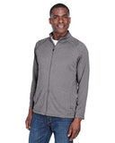 Devon & Jones Men’s Stretch Tech-Shell® Compass full-zip jacket with a sleek, modern fit and flexible performance fabric. Features a full-zip front and weather-resistant design, ideal for outdoor wear or layering.