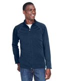 Devon & Jones Men’s Stretch Tech-Shell® Compass full-zip jacket with a sleek, modern fit and flexible performance fabric. Features a full-zip front and weather-resistant design, ideal for outdoor wear or layering.