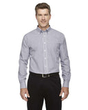 Devon & Jones - Men's Crown Collection® Banker Stripe Woven Dress Shirt - D645