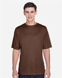 Team 365 Men’s Zone Performance t-shirt with a lightweight, breathable design and athletic fit. Features moisture-wicking fabric, ideal for workouts, sports, or everyday wear.