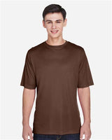 Team 365 Men’s Zone Performance t-shirt with a lightweight, breathable design and athletic fit. Features moisture-wicking fabric, ideal for workouts, sports, or everyday wear.