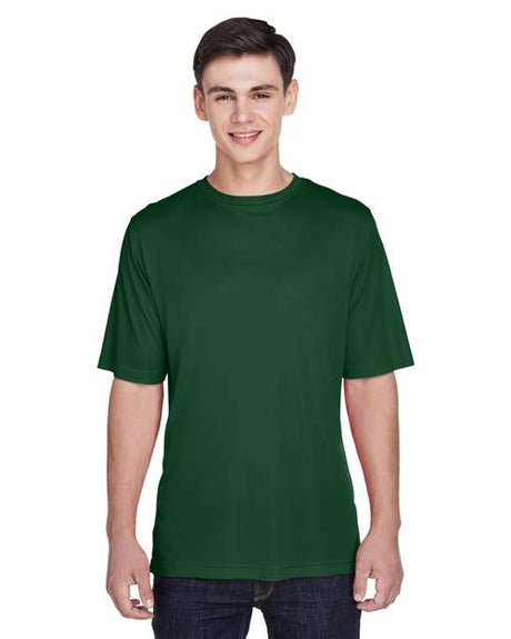 Team 365 Men’s Zone Performance t-shirt with a lightweight, breathable design and athletic fit. Features moisture-wicking fabric, ideal for workouts, sports, or everyday wear.