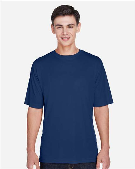 Team 365 Men’s Zone Performance t-shirt with a lightweight, breathable design and athletic fit. Features moisture-wicking fabric, ideal for workouts, sports, or everyday wear.