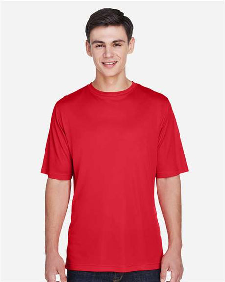 Team 365 Men’s Zone Performance t-shirt with a lightweight, breathable design and athletic fit. Features moisture-wicking fabric, ideal for workouts, sports, or everyday wear.