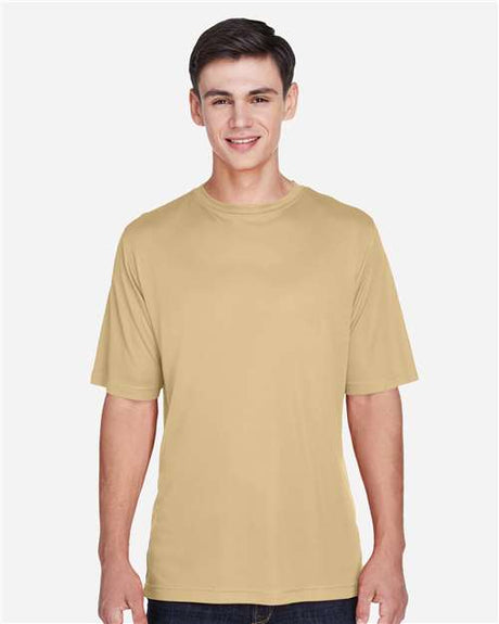 Team 365 Men’s Zone Performance t-shirt with a lightweight, breathable design and athletic fit. Features moisture-wicking fabric, ideal for workouts, sports, or everyday wear.