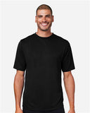 Team 365 Men’s Zone Performance mesh t-shirt with a lightweight, breathable design and athletic fit. Features moisture-wicking mesh fabric, ideal for sports, workouts, or everyday active wear.