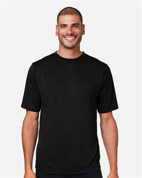 Team 365 Men’s Zone Performance mesh t-shirt with a lightweight, breathable design and athletic fit. Features moisture-wicking mesh fabric, ideal for sports, workouts, or everyday active wear.