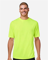 Team 365 Men’s Zone Performance mesh t-shirt with a lightweight, breathable design and athletic fit. Features moisture-wicking mesh fabric, ideal for sports, workouts, or everyday active wear.