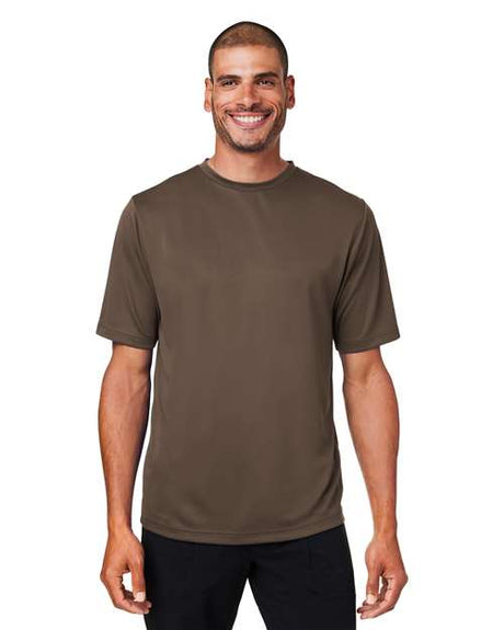 Team 365 Men’s Zone Performance mesh t-shirt with a lightweight, breathable design and athletic fit. Features moisture-wicking mesh fabric, ideal for sports, workouts, or everyday active wear.