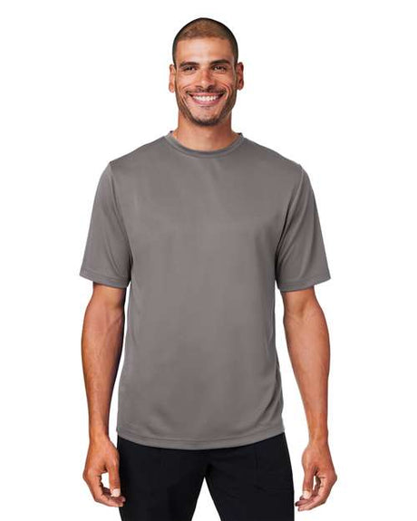 Team 365 Men’s Zone Performance mesh t-shirt with a lightweight, breathable design and athletic fit. Features moisture-wicking mesh fabric, ideal for sports, workouts, or everyday active wear.