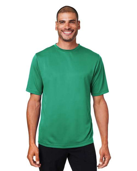 Team 365 Men’s Zone Performance mesh t-shirt with a lightweight, breathable design and athletic fit. Features moisture-wicking mesh fabric, ideal for sports, workouts, or everyday active wear.