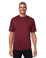 Team 365 Men’s Zone Performance mesh t-shirt with a lightweight, breathable design and athletic fit. Features moisture-wicking mesh fabric, ideal for sports, workouts, or everyday active wear.