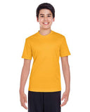 Team 365 Youth Zone Performance t-shirt with a lightweight, breathable design and athletic fit. Features moisture-wicking fabric, perfect for sports, school, or everyday active wear.