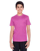 Team 365 Youth Zone Performance t-shirt with a lightweight, breathable design and athletic fit. Features moisture-wicking fabric, perfect for sports, school, or everyday active wear.