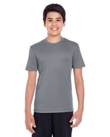 Team 365 Youth Zone Performance t-shirt with a lightweight, breathable design and athletic fit. Features moisture-wicking fabric, perfect for sports, school, or everyday active wear.