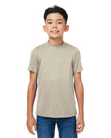 Team 365 Youth Zone Performance mesh t-shirt with a lightweight, breathable design and athletic fit. Features moisture-wicking fabric and mesh construction, perfect for sports, school, or active wear.