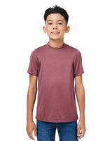 Team 365 Youth Zone Performance mesh t-shirt with a lightweight, breathable design and athletic fit. Features moisture-wicking fabric and mesh construction, perfect for sports, school, or active wear.