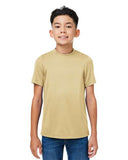 Team 365 Youth Zone Performance mesh t-shirt with a lightweight, breathable design and athletic fit. Features moisture-wicking fabric and mesh construction, perfect for sports, school, or active wear.