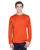 Team 365 Men’s Zone Performance long sleeve t-shirt with a lightweight, breathable design and athletic fit. Features moisture-wicking fabric, making it ideal for sports, work, or everyday active wear.