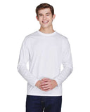 Team 365 Men’s Zone Performance long sleeve t-shirt with a lightweight, breathable design and athletic fit. Features moisture-wicking fabric, making it ideal for sports, work, or everyday active wear.