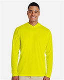 Team 365 Men’s Zone Performance hooded t-shirt with a lightweight, breathable design and athletic fit. Features moisture-wicking fabric and a built-in hood, ideal for workouts or casual wear.
