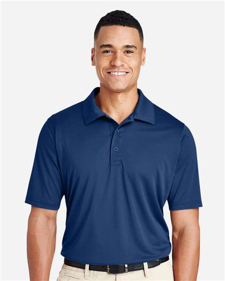 Team 365 Men’s Zone Performance polo with a clean, athletic fit and lightweight moisture-wicking fabric. Features a classic collar and short sleeves, ideal for active wear or professional settings.