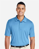 Team 365 Men’s Zone Performance polo with a clean, athletic fit and lightweight moisture-wicking fabric. Features a classic collar and short sleeves, ideal for active wear or professional settings.