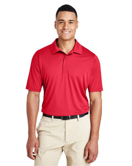 Team 365 Men’s Zone Performance polo with a clean, athletic fit and lightweight moisture-wicking fabric. Features a classic collar and short sleeves, ideal for active wear or professional settings.