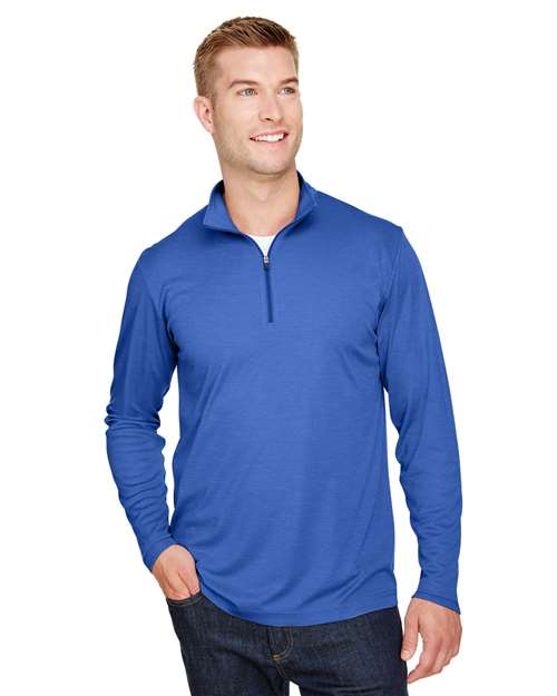 Team 365 - Men's Zone Sonic Heather Performance Quarter-Zip Pullover - TT31H