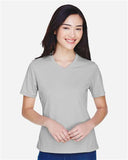 Team 365 Women’s Zone Performance t-shirt with a lightweight, breathable design and flattering athletic fit. Features moisture-wicking fabric, ideal for workouts or everyday active wear.