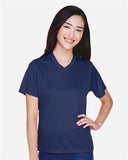 Team 365 Women’s Zone Performance t-shirt with a lightweight, breathable design and flattering athletic fit. Features moisture-wicking fabric, ideal for workouts or everyday active wear.