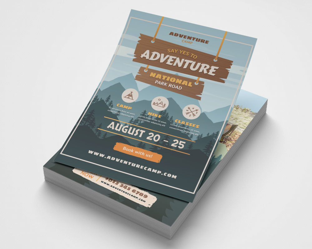 Outdoor Adventure Business Flyer