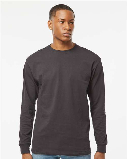 M&O - Unisex Gold Soft Touch Long Sleeve T-Shirt - 4820M
