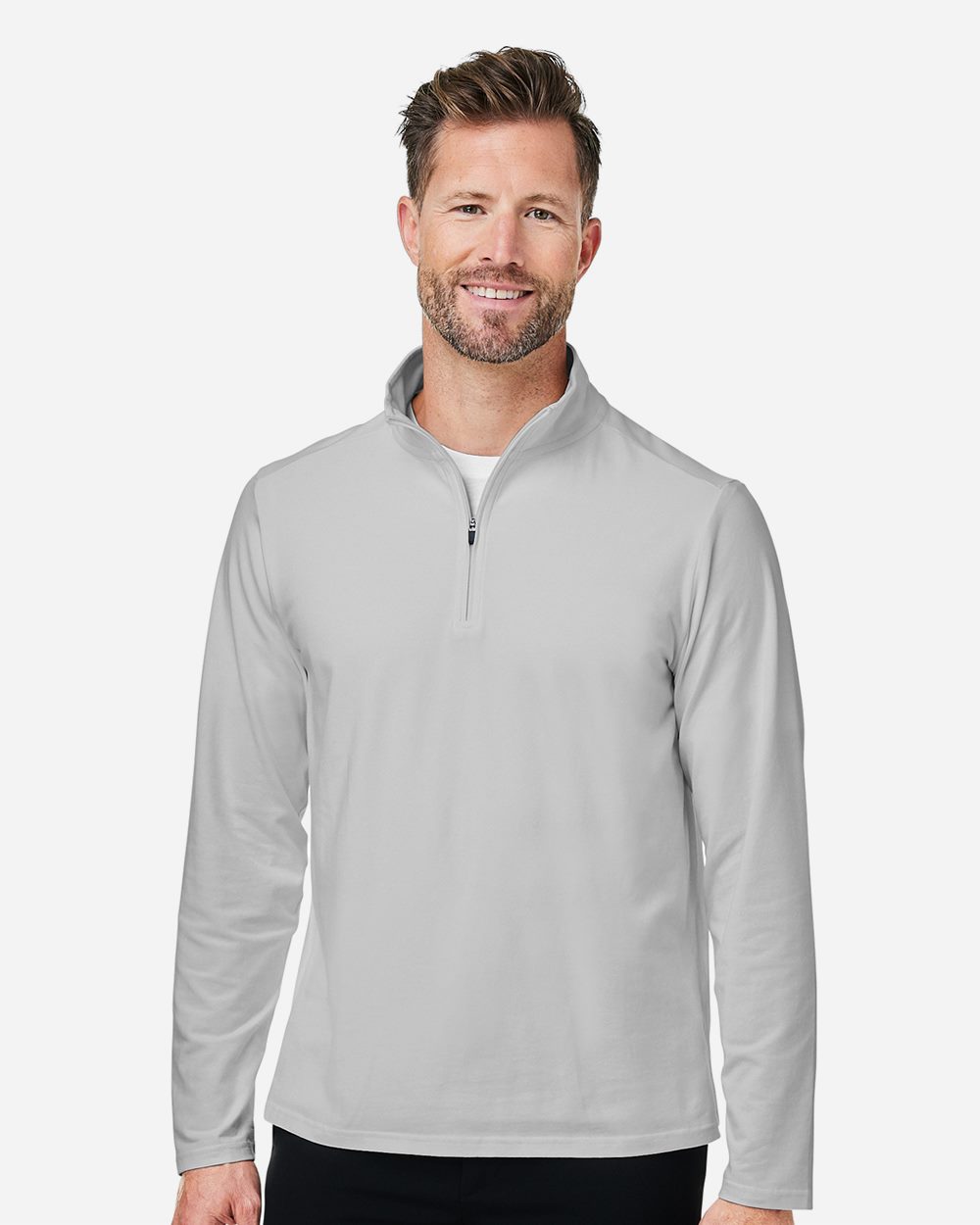 Devon & Jones - Men's Raleigh Stretch Quarter-Zip Pullover - DG425