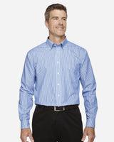 Devon & Jones - Men's Crown Collection® Banker Stripe Woven Dress Shirt - D645