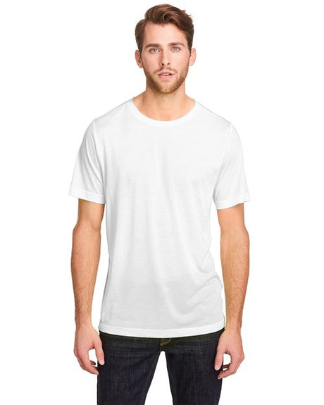 CORE365 Unisex Tall Fusion ChromaSoft™ performance t-shirt with a lightweight, breathable design and extended length for a comfortable fit. Features moisture-wicking fabric, ideal for active wear or everyday use.