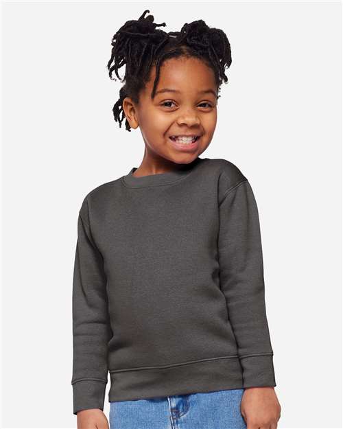 Rabbit Skins - Toddler Fleece Crewneck Sweatshirt - 3317