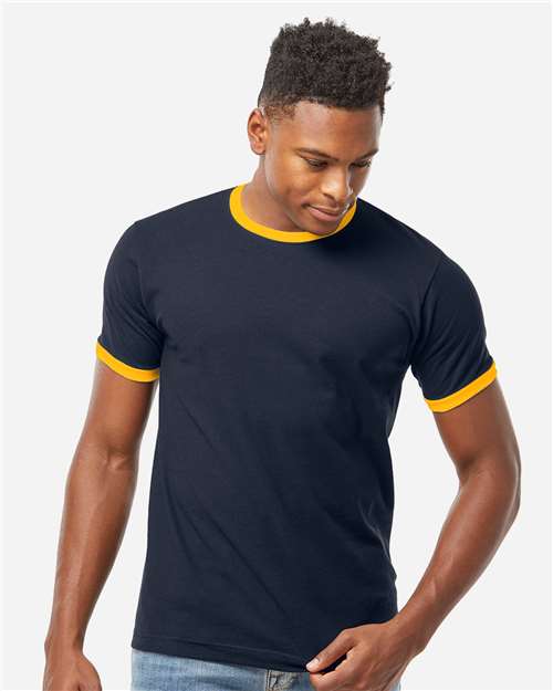 Tultex - Unisex Fine Jersey Ringer T-Shirt - 246