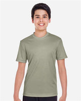 Team 365 Youth Zone Performance t-shirt with a lightweight, breathable design and athletic fit. Features moisture-wicking fabric, perfect for sports, school, or everyday active wear.