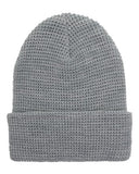 YP Classics - Waffle Cuffed Knit Beanie - 2501KC