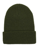 YP Classics - Waffle Cuffed Knit Beanie - 2501KC