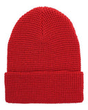 YP Classics - Waffle Cuffed Knit Beanie - 2501KC