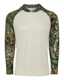 Paragon - Men's Biloxi Performance Colorblocked Hooded Long Sleeve T-Shirt - 241P