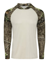 Paragon - Men's Biloxi Performance Colorblocked Hooded Long Sleeve T-Shirt - 241P