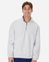 Hanes - Unisex Beefy® Sweats Premium Heavyweight Quarter-Zip Sweatshirt - OG900