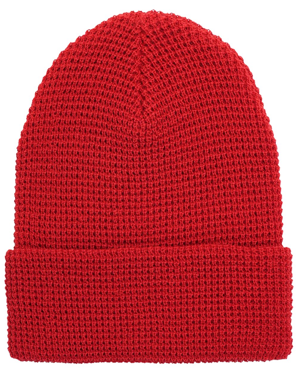 YP Classics - Waffle Cuffed Knit Beanie - 2501KC