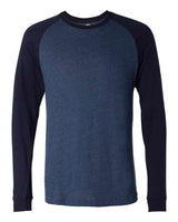 BELLA + CANVAS - Men's Long Sleeve Jersey Baseball Tee - 3000