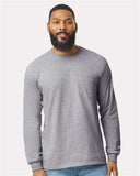 Gildan - Unisex Ultra Cotton® Long Sleeve Pocket T-Shirt - 2410